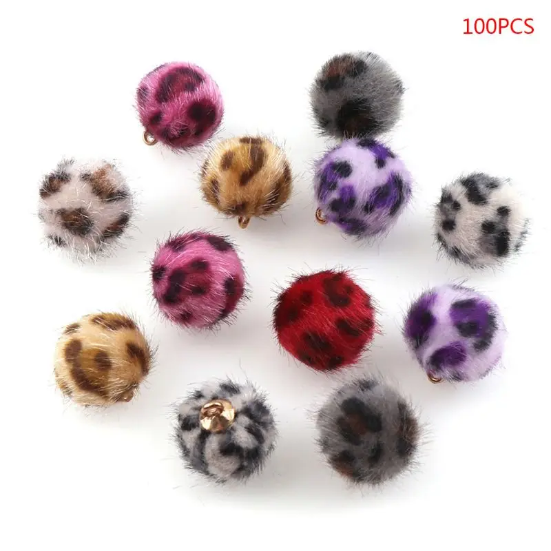 

Fluffy Imitation Mink Fur Ball Hair Jewelry Accessories Soft Pom DIY Craft Props