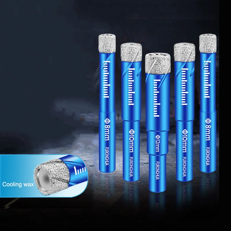 5 шт./6 шт. сухие вакуумные алмазные сверлильные насадки для керамической плитки