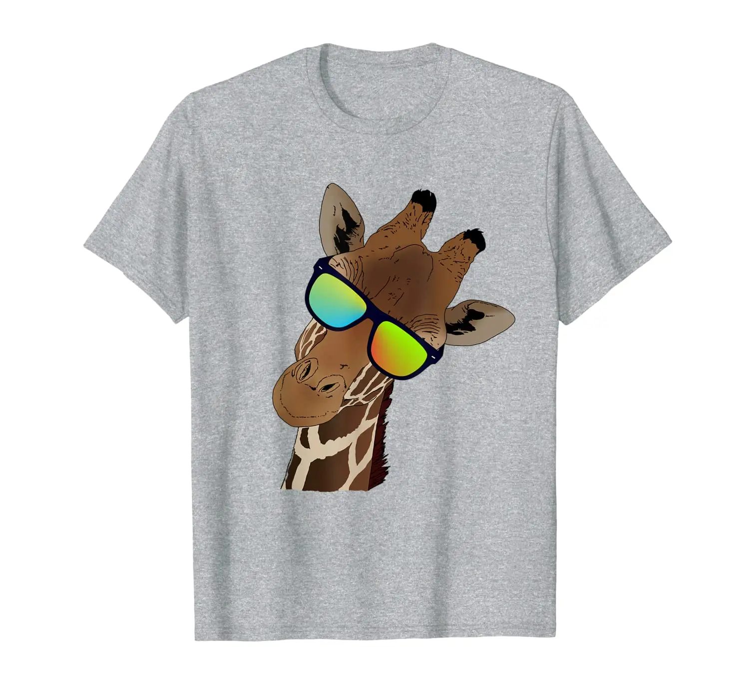 

Funny looking Giraffe Tshirt Gift idea for Giraffes Zebras