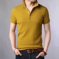 2021 new fashion brands polo shirt mens 100 cotton summer slim fit short sleeve solid color boys polos casual mens clothing