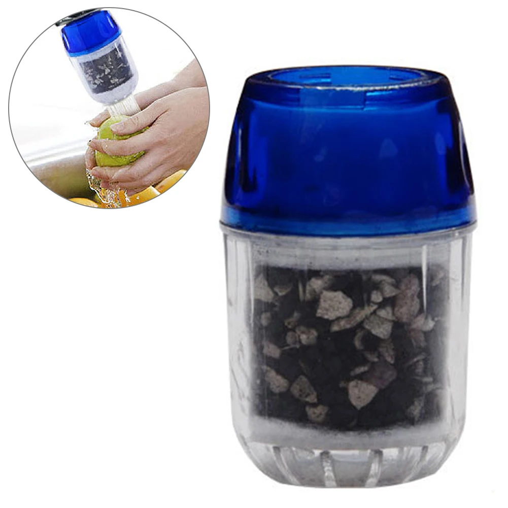 

Removable Practical Water Purifier Anion Home Bamboo Charcoal Penetration Bathroom Easy Install Kitchen Cleaning Faucet Filter