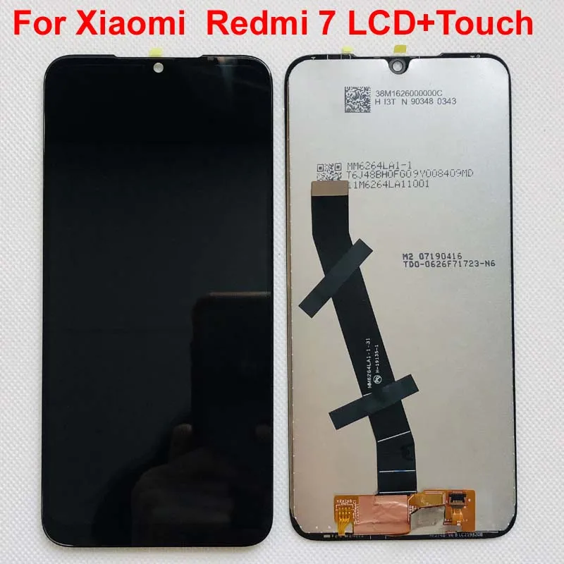 ЖК дисплей и сенсорный датчик в сборе дигитайзер для Xiaomi Redmi7 redmi 7 10 точек касания