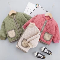 2020 new childrens parkas winter jacket for girl boys winter top coat kids warm thick velvet hooded baby coats causal outerwear