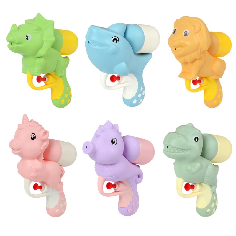 

Mini Cartoon Animal Dinosaur Water Gun Toys Kids Summer Beach Squirt Toy Blaster Pistol Spray Bath Swim Game For Children Shower