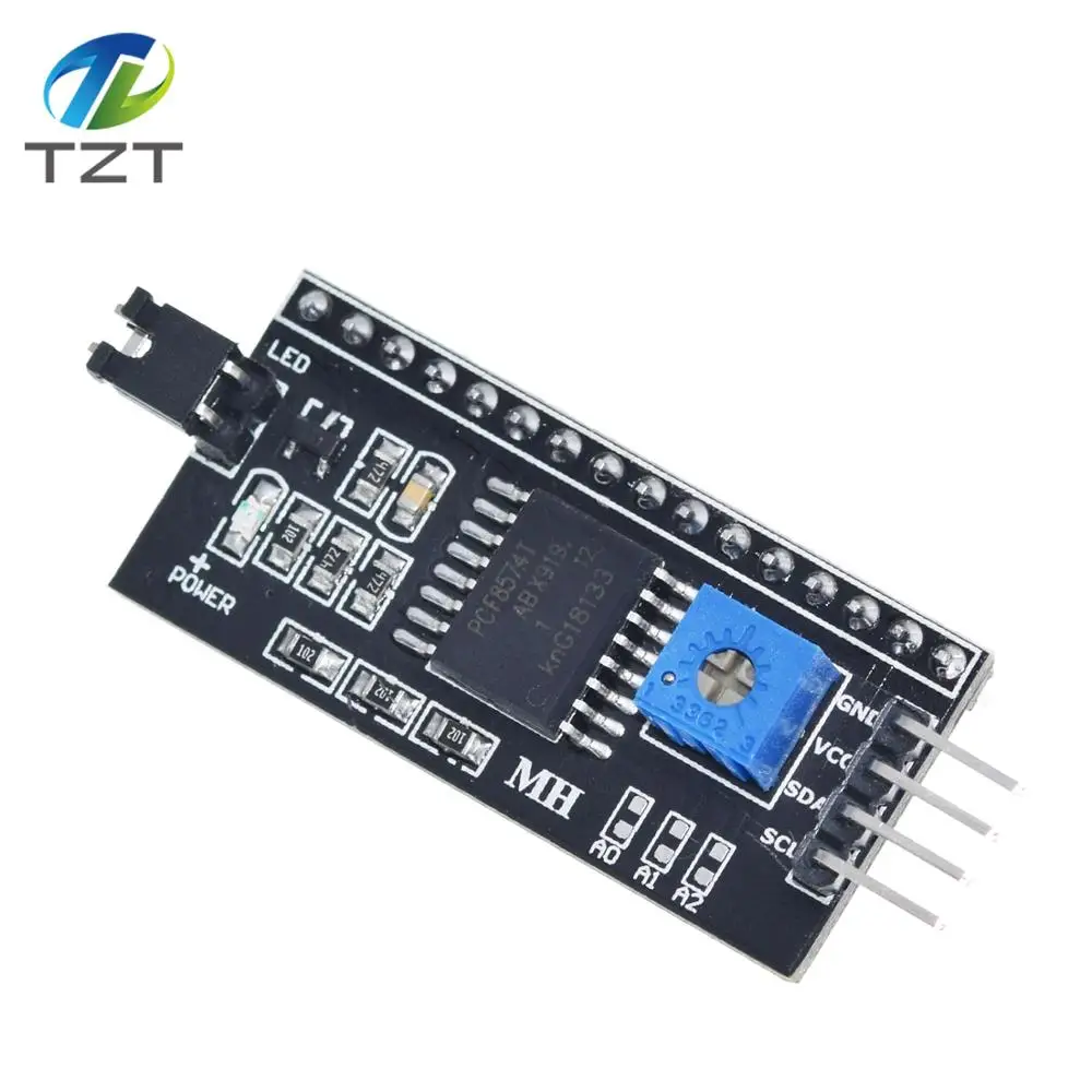 IIC I2C TWI последовательный интерфейс SPI порт платы 1602 2004 ЖК-дисплей адаптер пластина