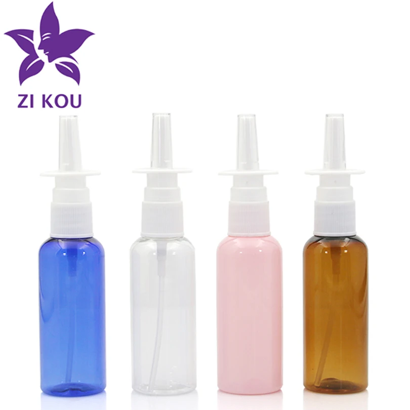 Бесплатная доставка 1 шт. 50 мл коричневые синие прозрачные розовые пластиковые