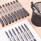 Ручки-роллеры прямые, PVR-155, PVN-166, 4 цвета, черныйсинийкрасныйчернильно-черная иглапуля