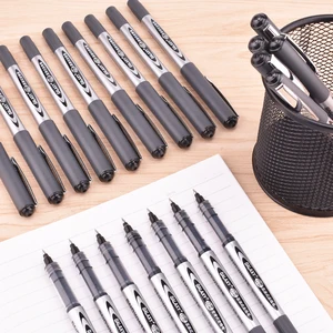 Ручки-роллеры прямые, PVR-155, PVN-166, 4 цвета, черныйсинийкрасныйчернильно-черная иглапуля