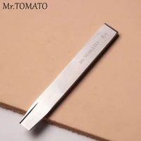 mr tomato quality original woven style leather craft tools weaving slot punch tool bv belt woven pattern leather cutter tools