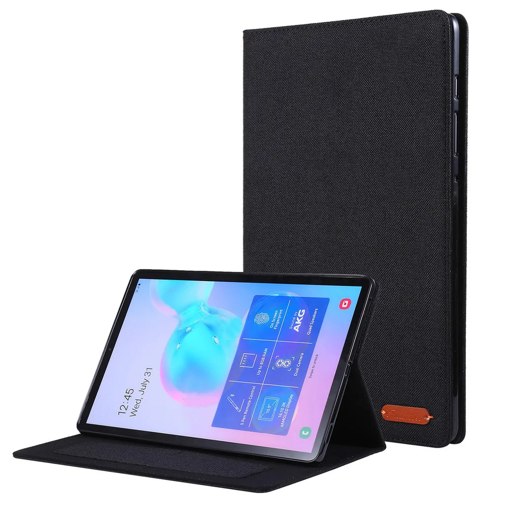 Тонкий кожаный чехол-подставка для Samsung Galaxy Tab S6 10 5in T860 T865 # G35 | Компьютеры и офис
