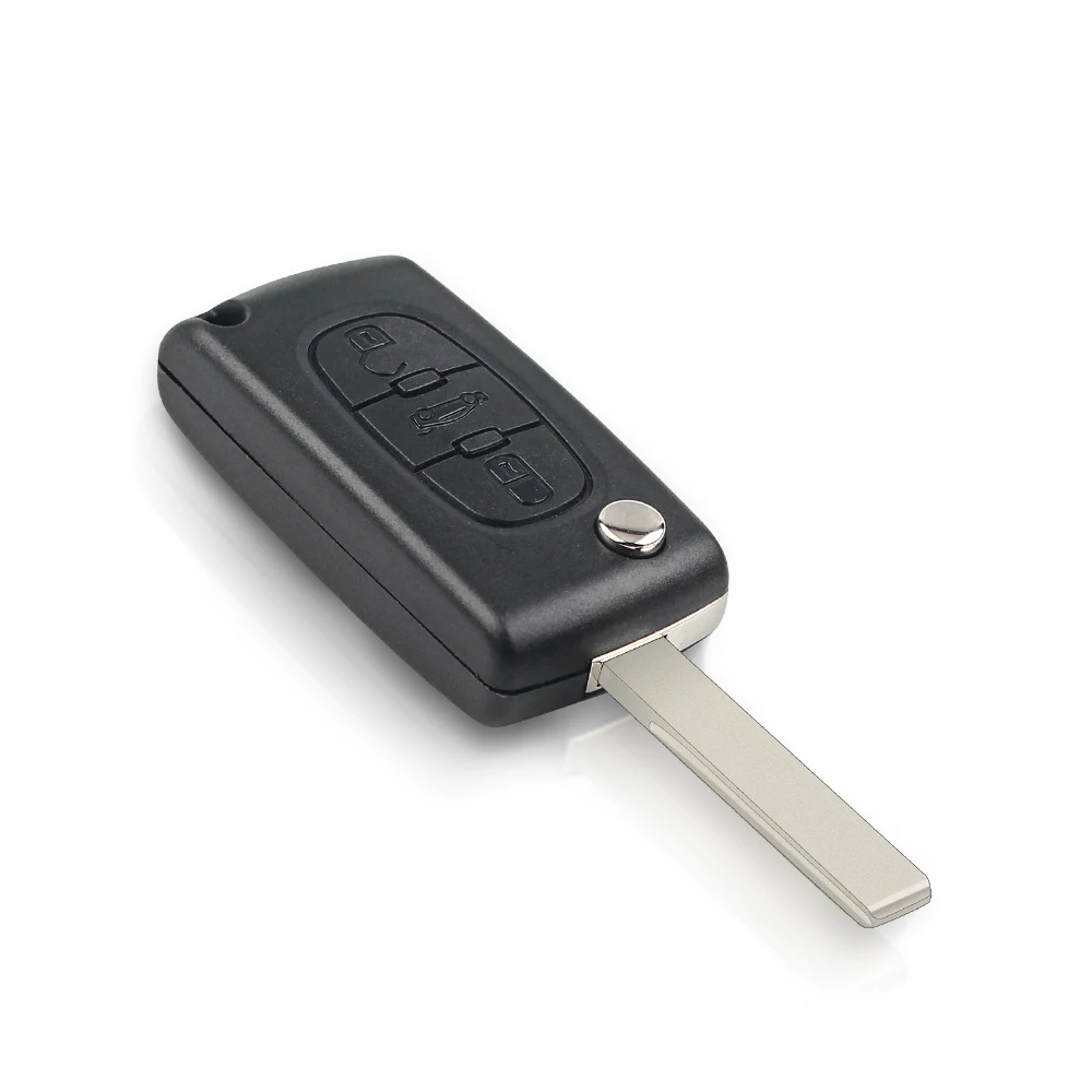 KEYYOU Für Peugeot Schlüssel 207 307 407 Für CITROEN C1 C2 C3 C4 C5 Berlingo 433Mhz ID46 ASK FSK Fernbedienung Autoschlüssel CE0523 Ce0536 – Detail 5