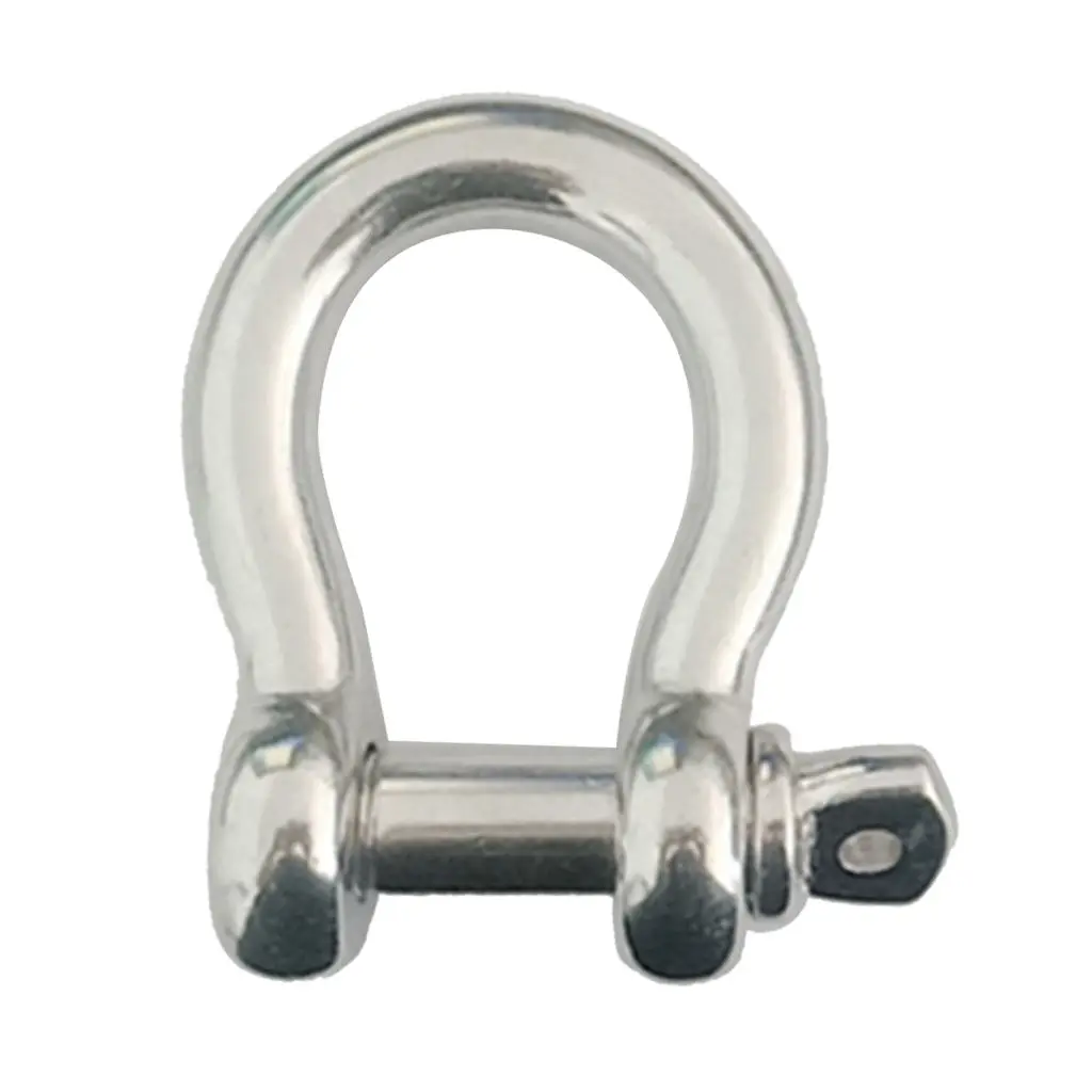 

1" 25mm Chain Rigging Bow Shackle Captive Pin for Boats 316 Stainless Steel