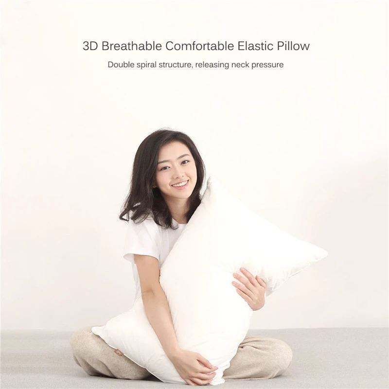 Xiaomi 8h 3d Подушка Удобная имеют эластичную подушку супер Мягкий хлопок Антибактериальный коврик под шею