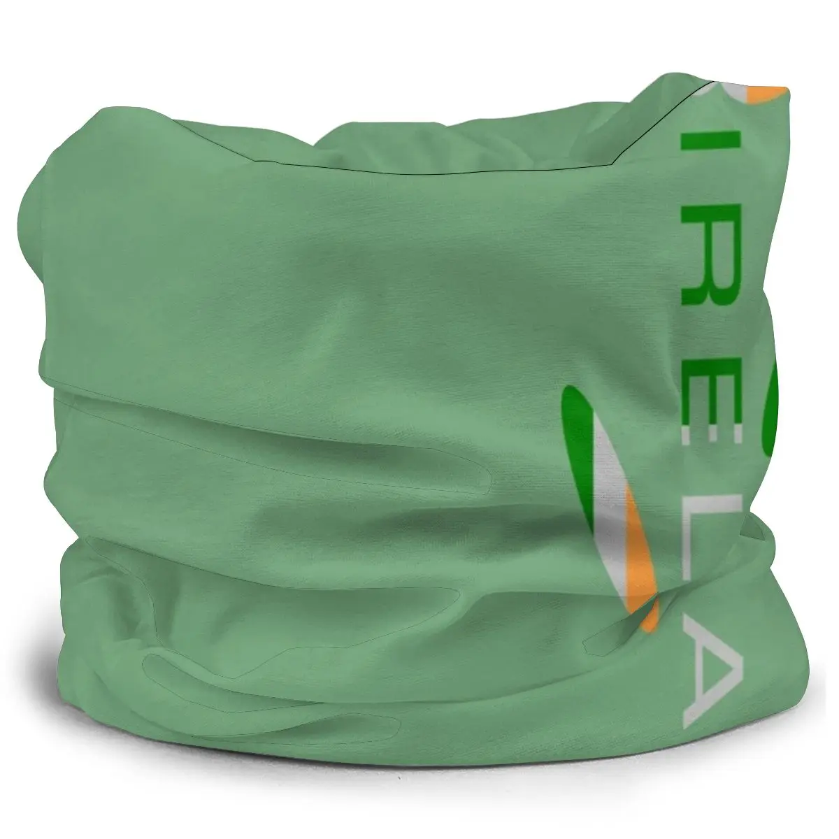 Зеленая ирландская разноцветная полумаска Унисекс На Хэллоуин маска-трубка