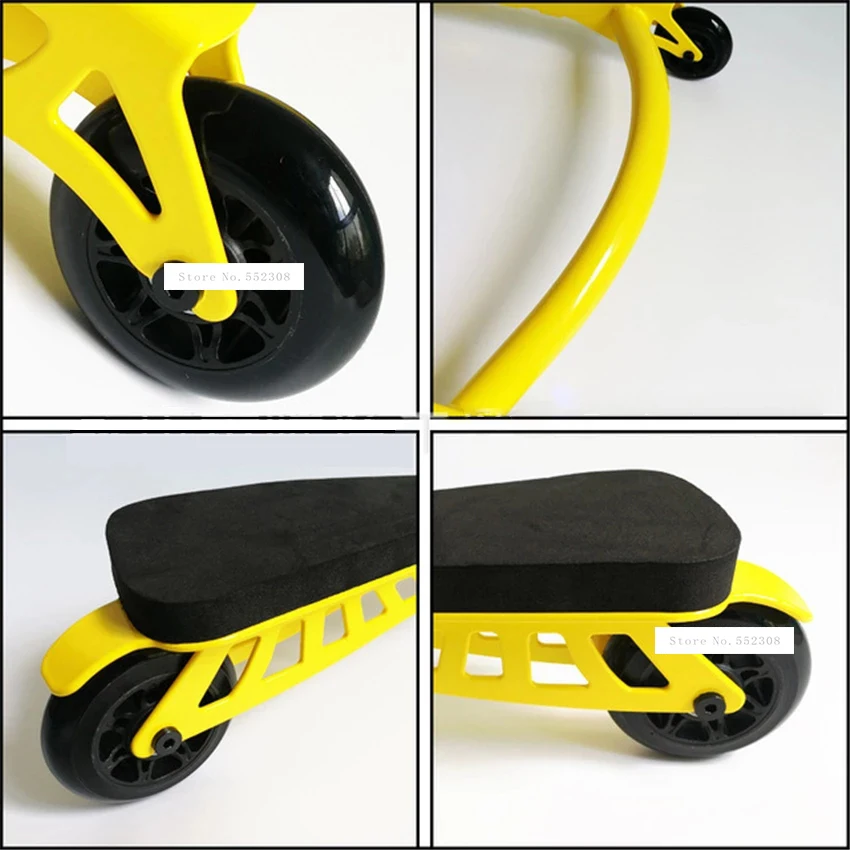 

WY-11 Home 4 Wheel Ab Roller Steel Power Roller Ab Coaster Abdominal Muscle Wheel Breaststroke Abdomen Trainer Fitness Equipment