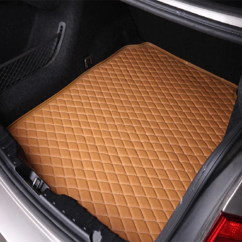 brown Автомобильные коврики для багажника Honda CRV CRZ URV XRV Accord Fit vezel Elysion Odyssey Spirior Civic City Greiz - Название цвета: brown