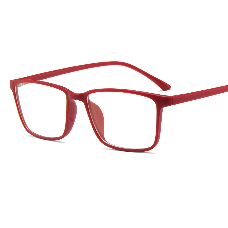 

New comfortable and simple square glasses classic retro trend flat mirror fashion can be equipped with myopia glasses frame.
