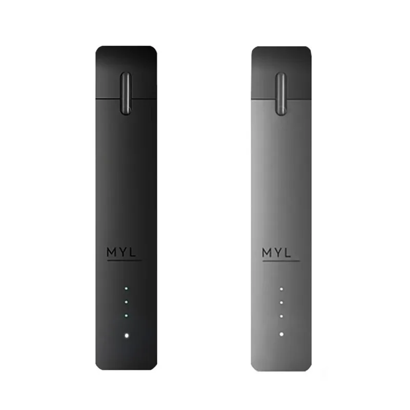 10 шт./лот Myles pod Vape Pen 250 мАч встроенный аккумулятор устройство с 4 шт. закрывающей