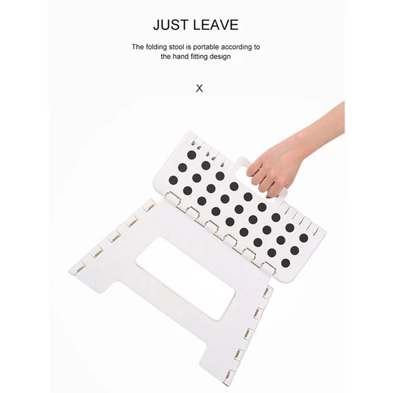 Пластиковый многоцелевой складной шаг домашний поезд для наружного хранения