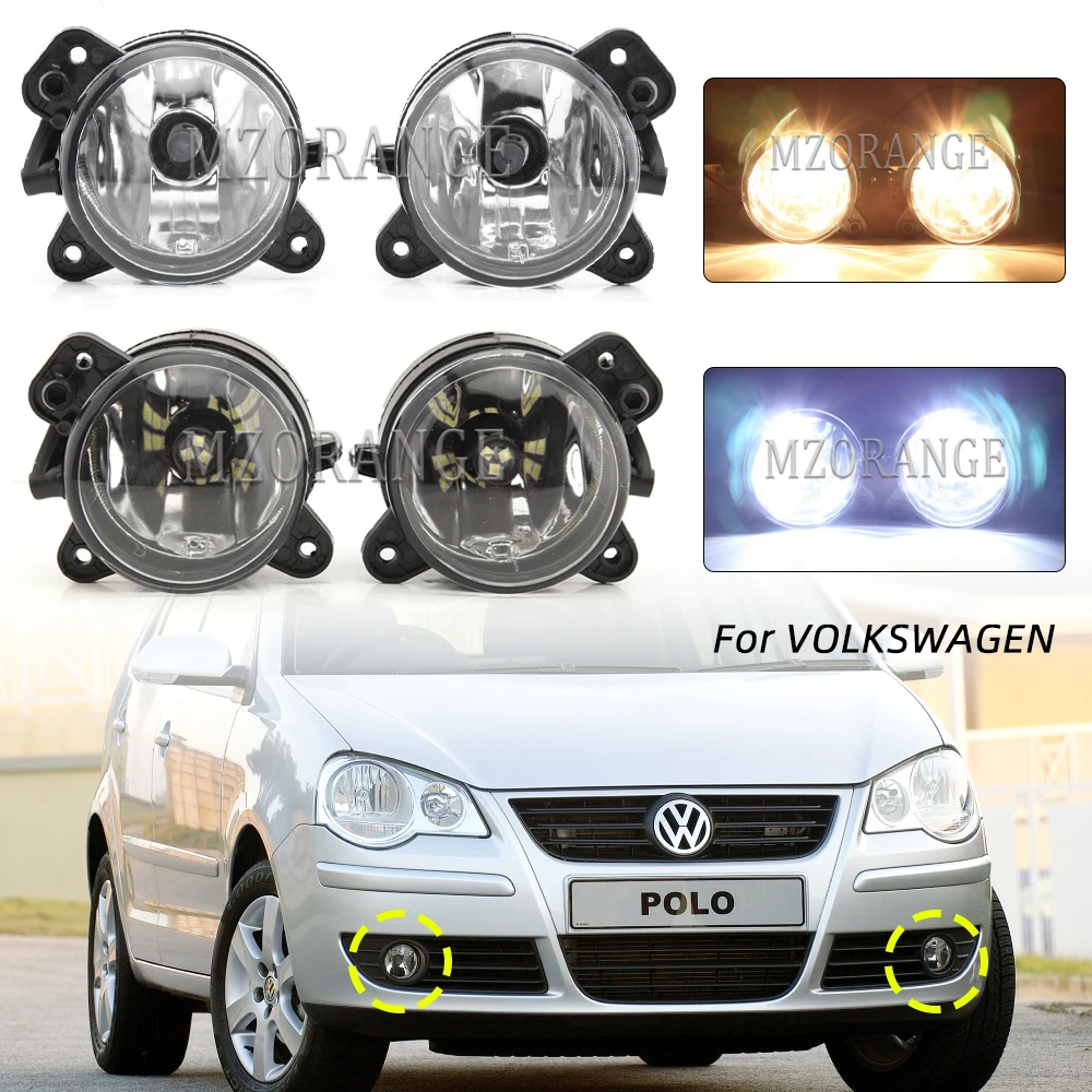 

Fog Lights LED for VW Gol Crafter Polo T5 Transporter Caravelle Multivan Headlight Fog Lamp for Skoda Fabia Mk1 Mk2 2015-2010