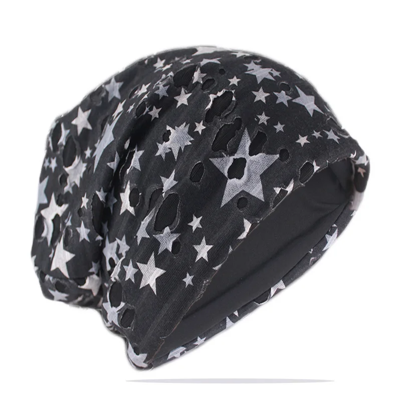 

New Hip Hop Fashion Adult Men Women Star Beanies Skullies Spring Autumn Warm Hat Caps Polyester Unisex Brand Gorras Bonnet Sale