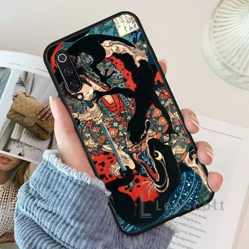 

Japanese samurai anime Phone Case For Xiaomi Redmi 7 9t 9se k20 mi8 max3 lite 9 note 8 9s 10 pro