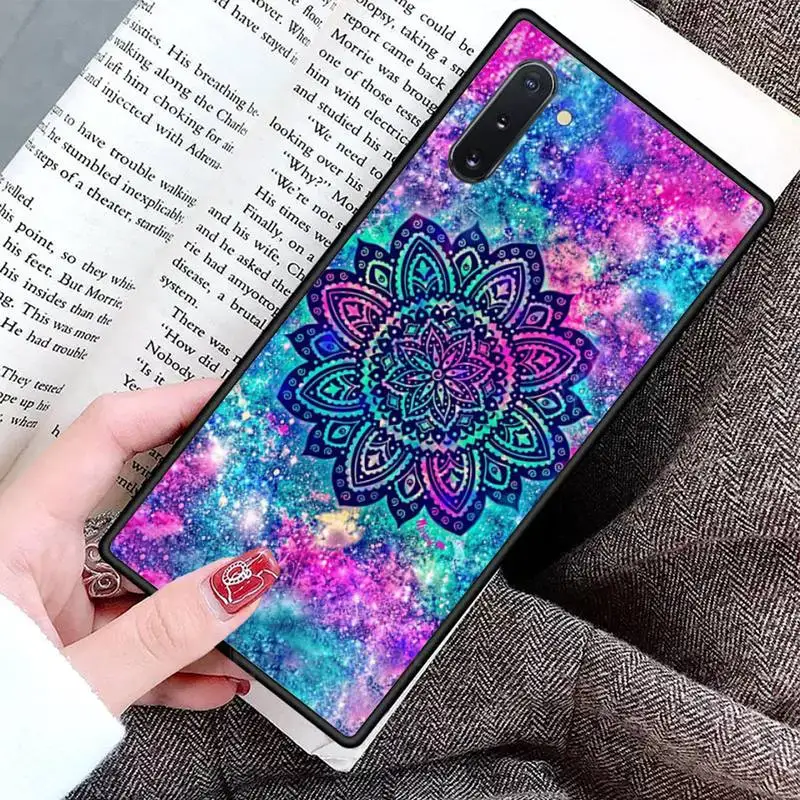 

Mandala flower Phone Case For Samsung Galaxy S8 S9 S10 Plus S10E Note 3 4 5 6 7 8 9 10 Pro Lite cover