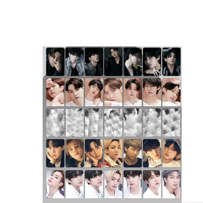 Новинка Kpop Bangtan Boys Map Soul 7 One Clear Модные Lomo карты Поклонники карт подарки