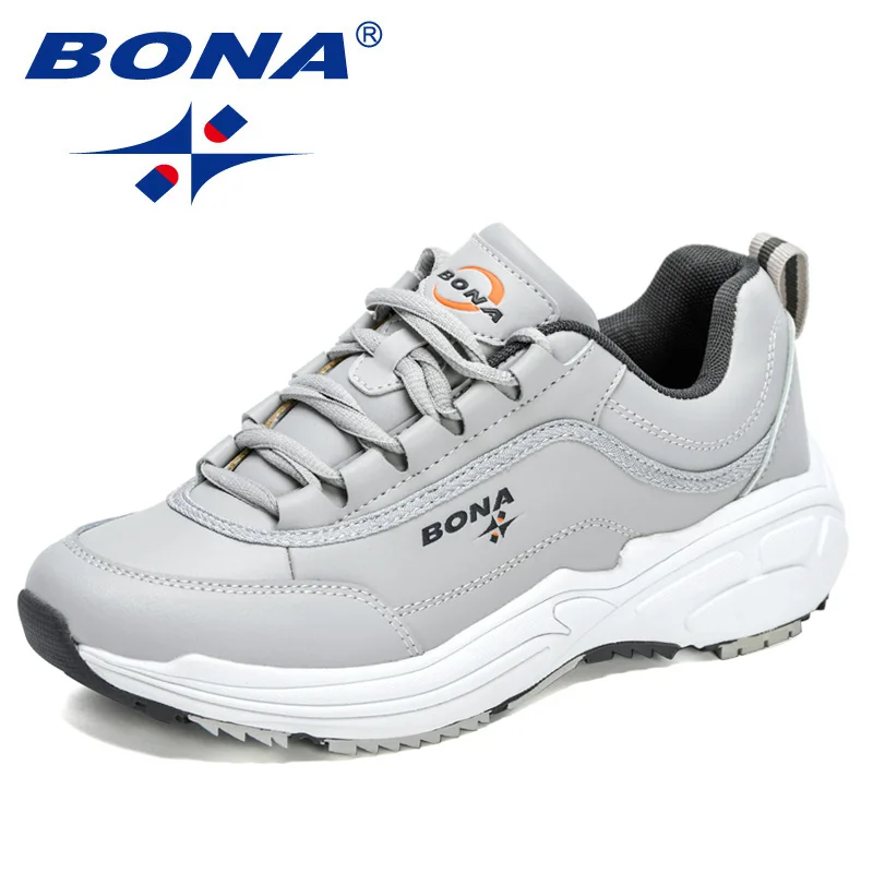 BONA 2021 New Designers Wedges Tennis Sneakers Women Vulcanize Running Sport Shoes Ladies Jogging Footwear Trainers Zapatillas