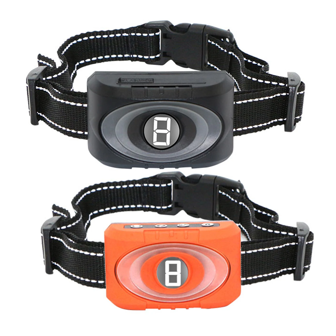 Устройство против лая водонепроницаемый ошейник для собак с цифровым дисплеем