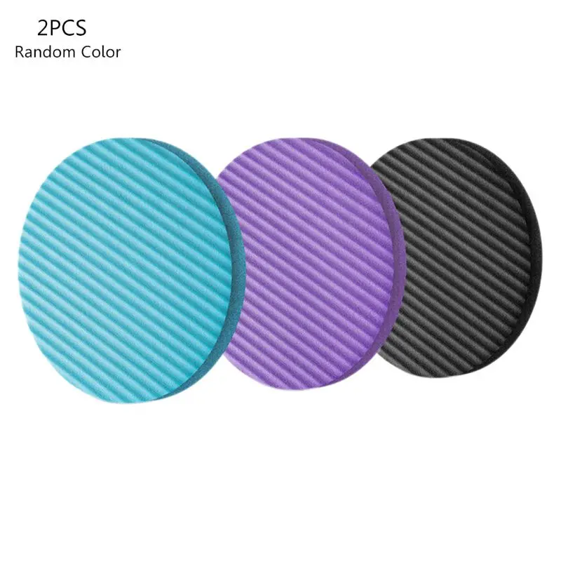

2 шт. плоский Поддержка Pad Локоть Колено запястье защиты Йога Фитнес с нескользящей подошвой для пар круглый коврик M5TC