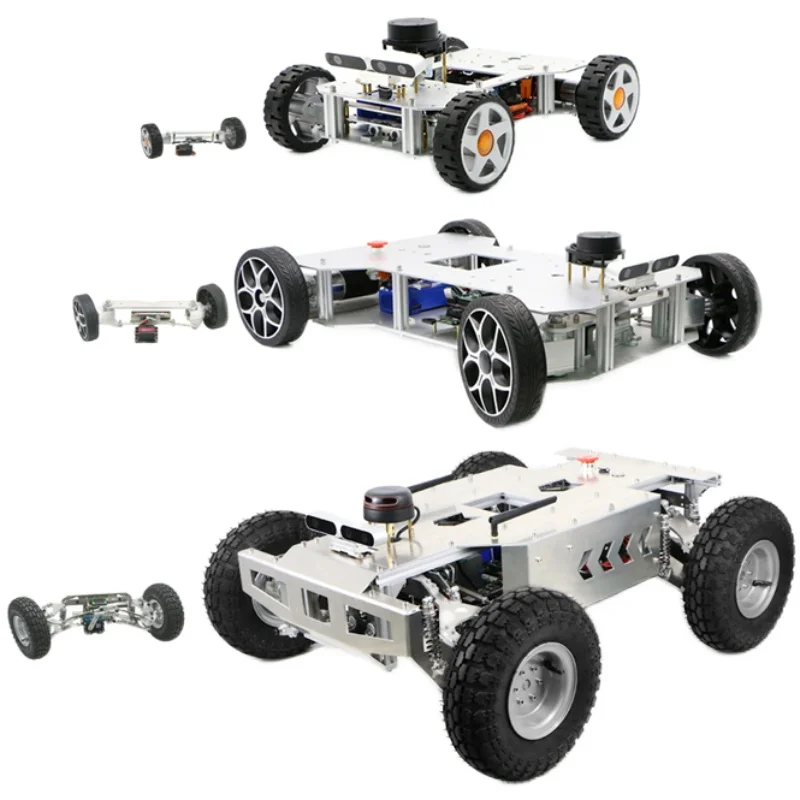 

Ackerman robot front wheel steering mechanism intelligent ROS car