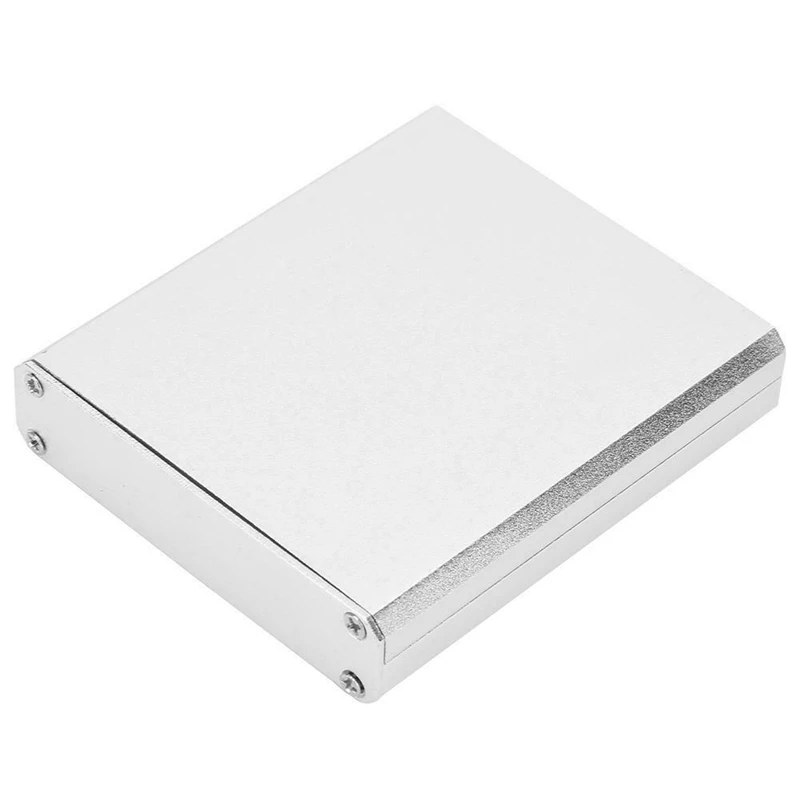 Корпус из серебристого алюминиевого сплава PCB корпус инструмента электронный