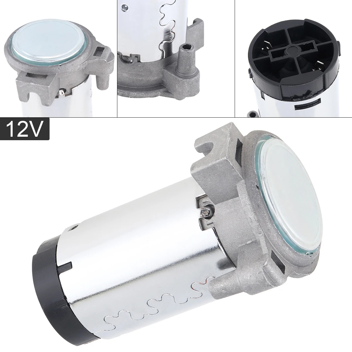 

0.08 - 0.12mpa 12 V 150 DB 17 Inch Silver Universal Portable Metal Air Compressor fit for Air Horn Car / Truck / Vehicle