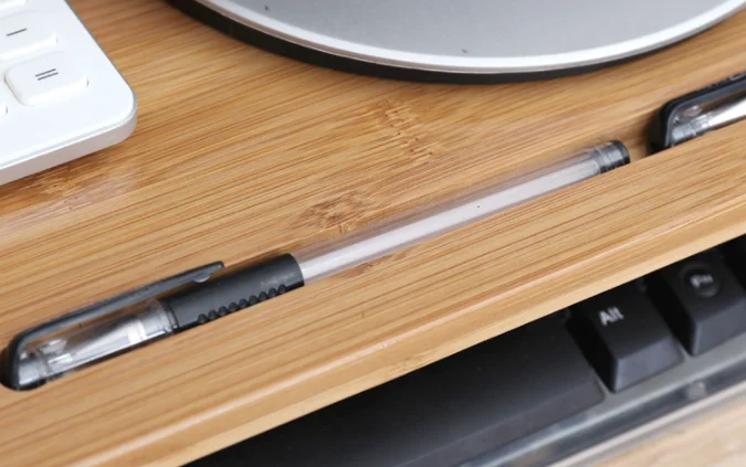 Подставка для монитора из бамбука Многофункциональная подставка ПК органайзер