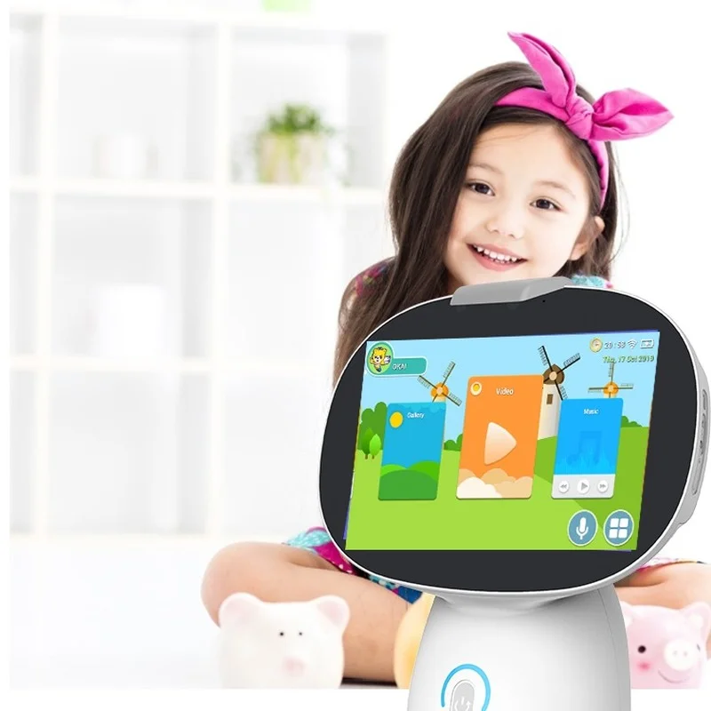 

OKAI Hot selling Best price robot learning machine for kids toy story machine intelligent AI robot