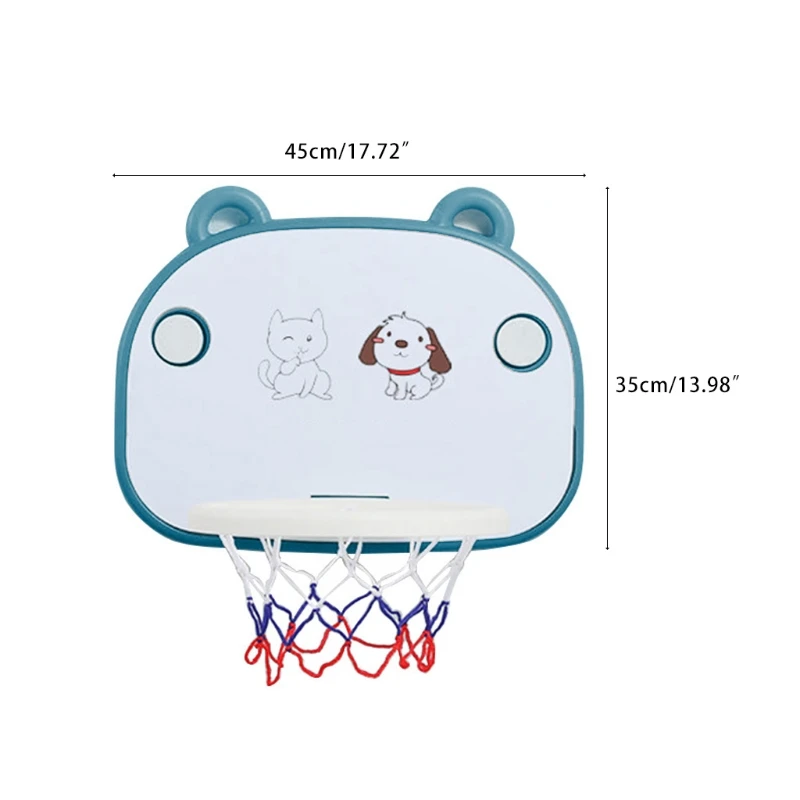 

1Set Family Indoor Sport Game Equipment Mini Basketball Hoop Backboard with Drawing Board Toys Indoor Basketball Stands
