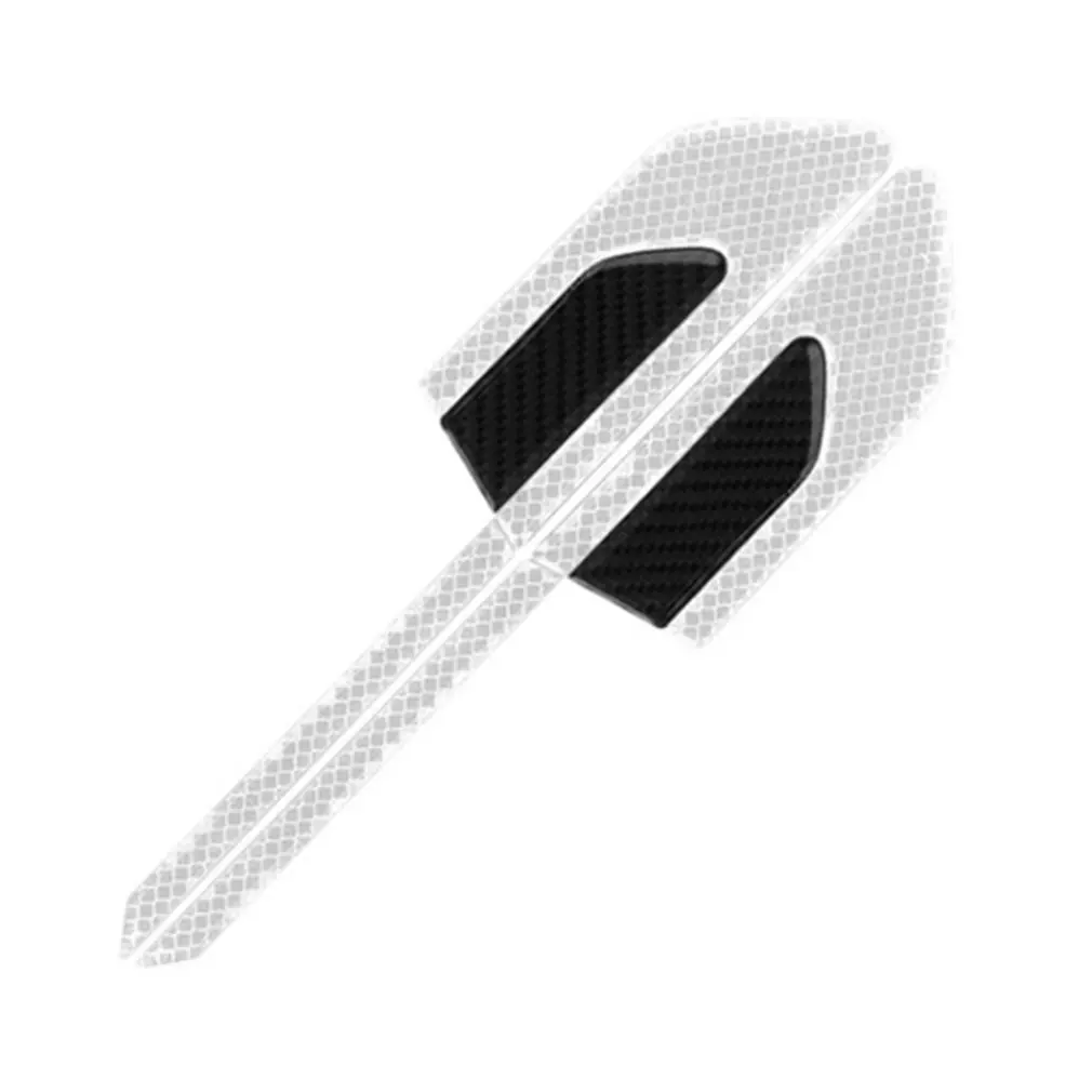 

Reflective Stickers 2 Pcs/set Car Reflective Safety Warning Strips Car Door Reflective Strips Safety Reflective Stickers