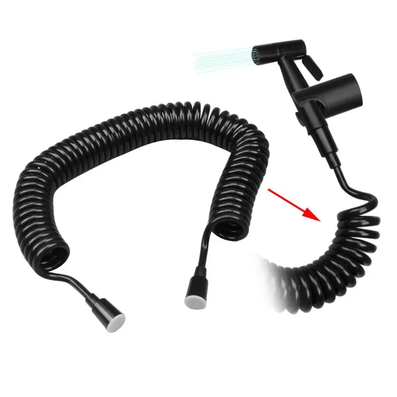 

1 Pc 200cm Flexible Telephone Shower Hose Water Plumbing Connect Pipe Line Style For Toilet Bidet Sprayer