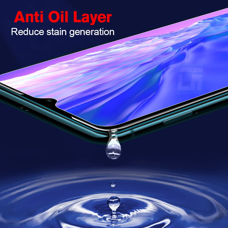 Закаленное стекло 2.5D с защитой от синего света для Huawei P Smart Y5 Y6 Y9 2019 Z Plus Nova 3 5t 5i 7i 2