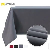 nicetown rectangle tablecloth for rectangle tables washable tablecloth table cloth indoor picnics potlucks party or everyday use