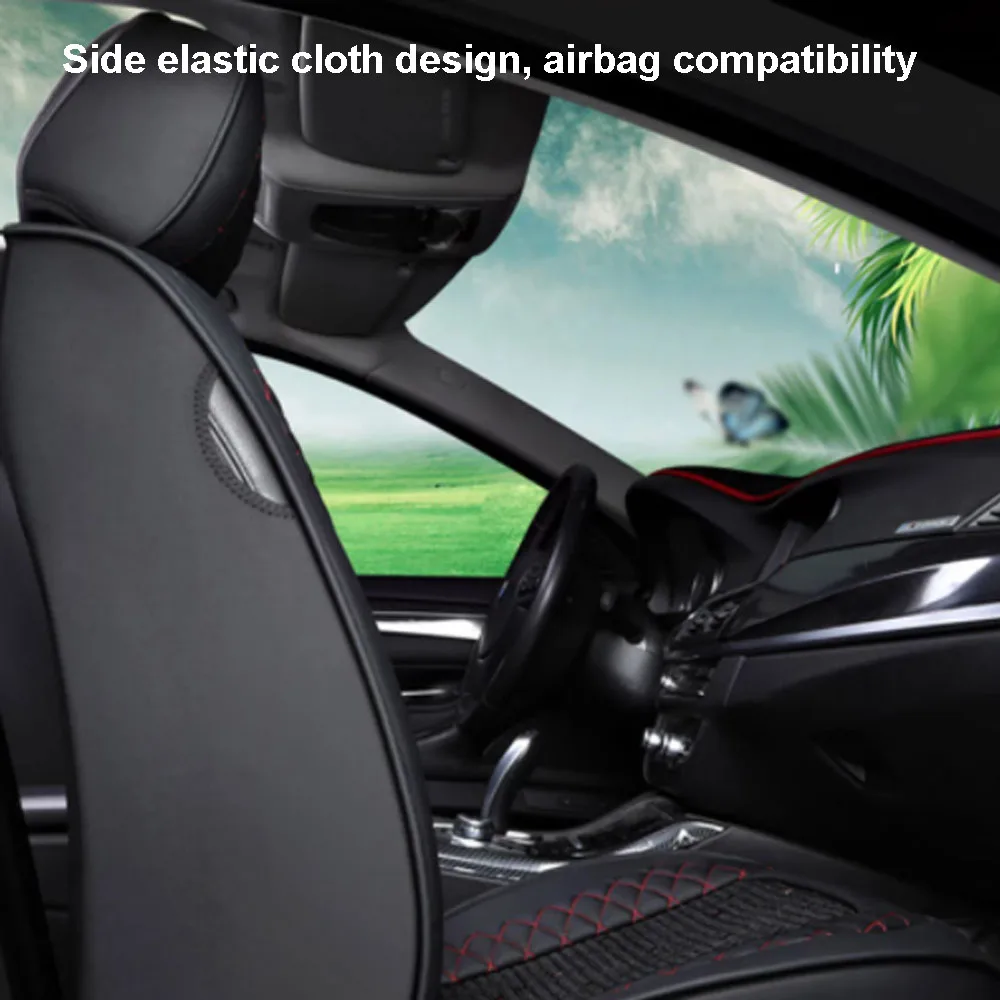 

Universal Leather Car Seat Covers for Peugeot 301 307 sw 508 SW 308 206 4007 2008 5008 2010 3008 2012 107 206 Auto Accessories