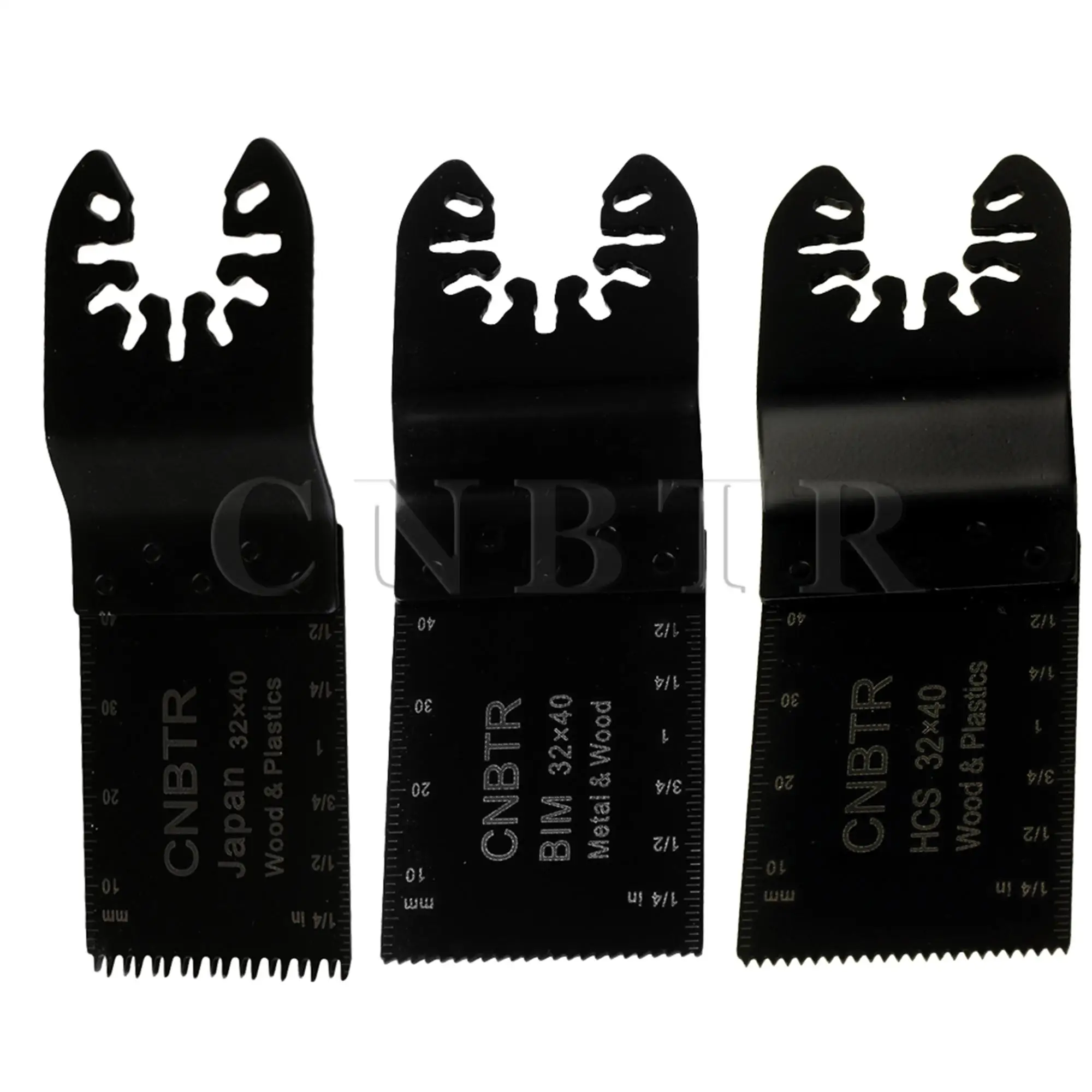 Чёрный быстросъемный набор лезвий для пилы CNBTR 15 шт. | Инструменты