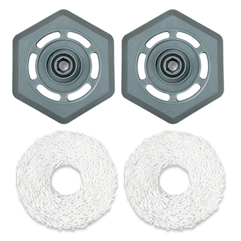 

Mop Cloth and Mop Holder Bracket for Ecovacs Deebot N9+ Robot Vacuum Cleaner Accessories Bracket Mop