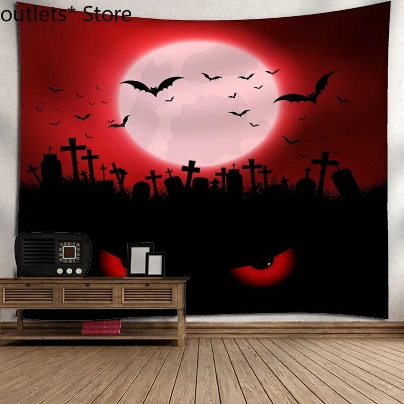 

New Halloween Wall Tapestry Home Tapestry Macrame Wall Hanging Home Decor