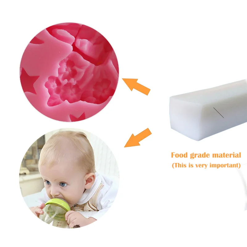 3D ангел Купидон силиконовая форма помадка украшения торта инструменты крылья