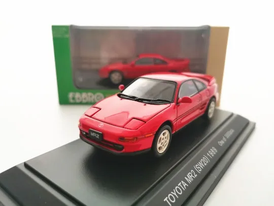 1:43 1989 Тойота MR2 SW20 сплав металл литые под давлением Автомобили Модель игрушечных