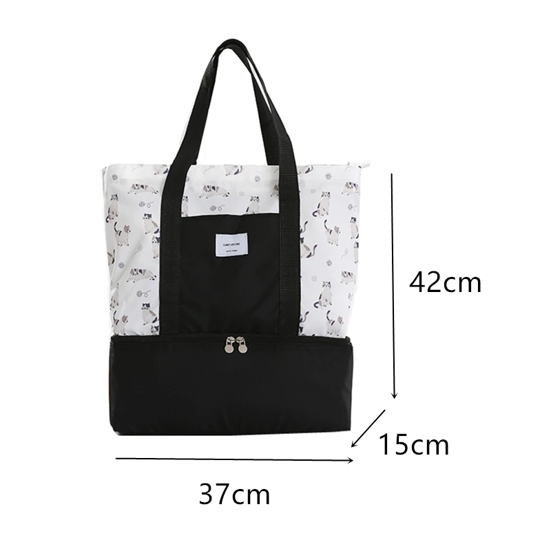 Новая модная сумка с двойным охладителем многофункциональные сумки для детских