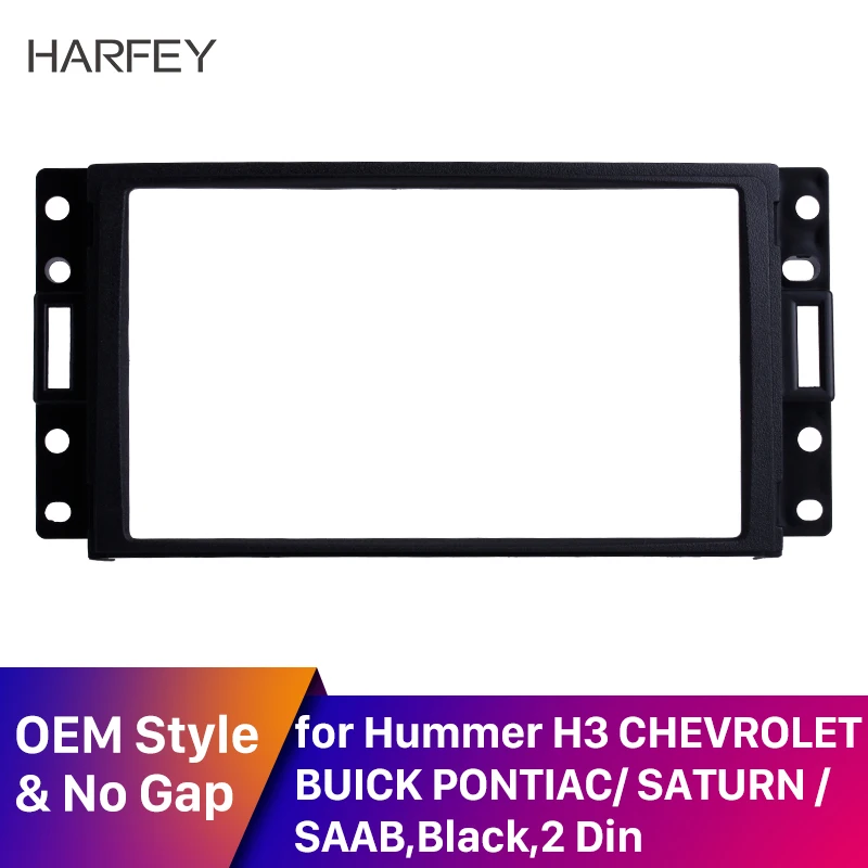 Harfey 2Din Автомобильная панель накладка комплект для Hummer H3 датчик положения