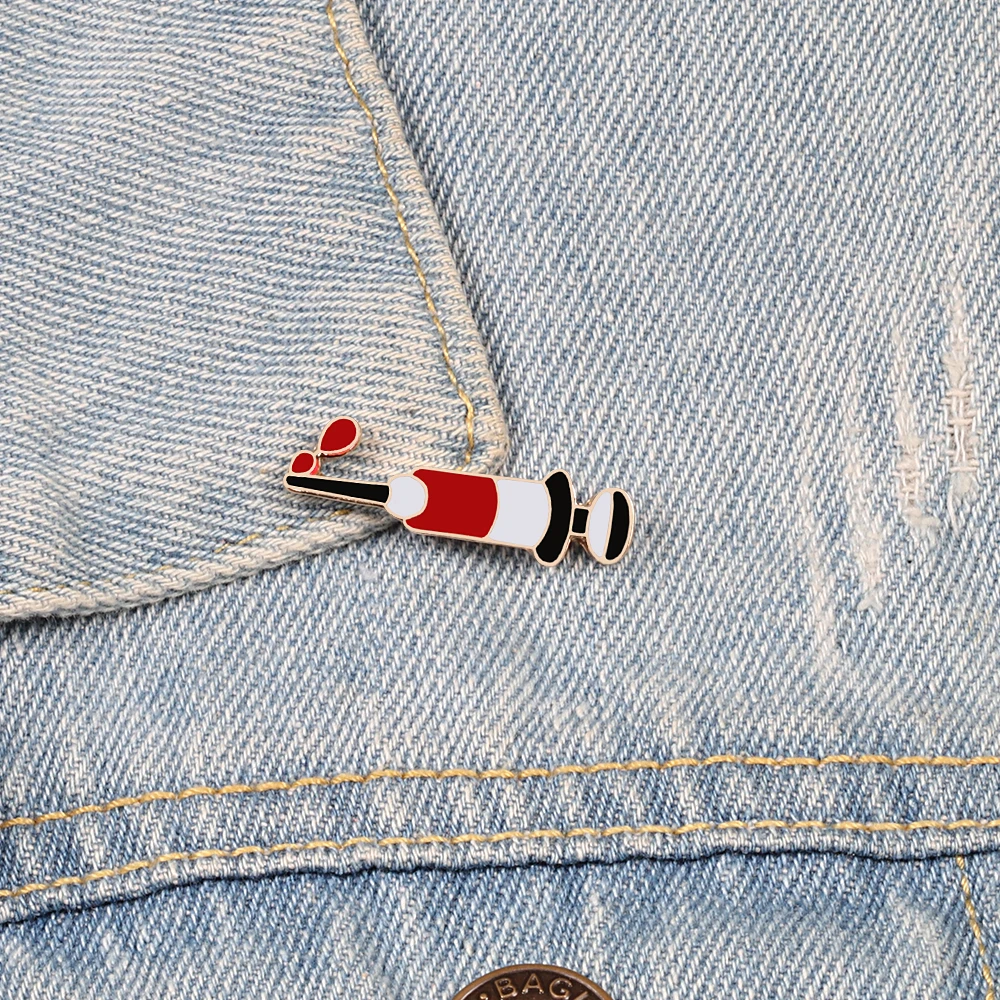 Высокое качество трендовые медсестры медицинский шприц металлическая